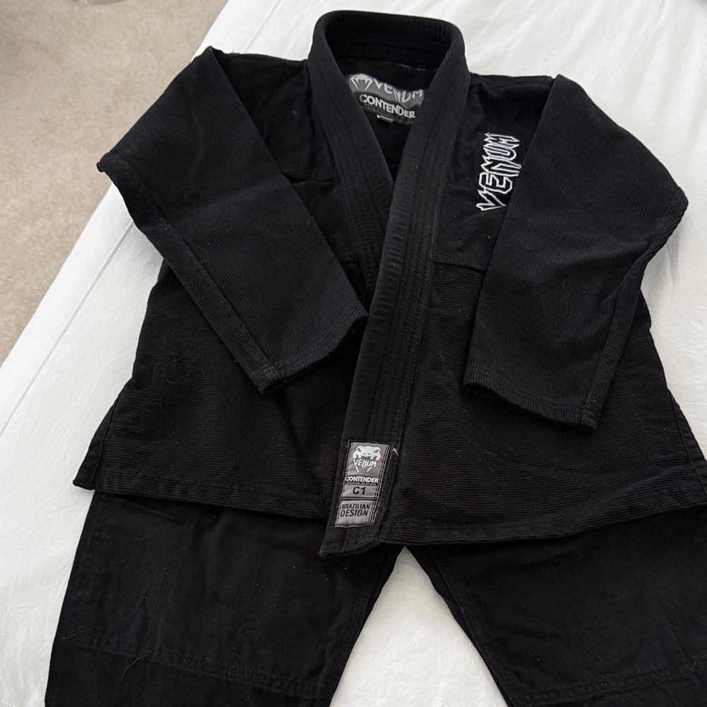 Kids Venum Black Martial Arts/BJJ Gi